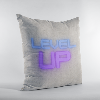 Dekoratīvais spilvens | kolekcija «Good vibes» | «Level up»