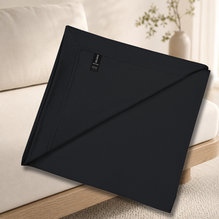 Flīsa pleds 271 g/m² | melns