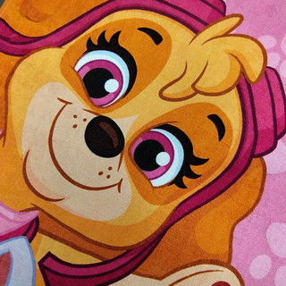 Frotē dvielis bērniem | Paw Patrol – Skaja un Everesta | 70x140 cm