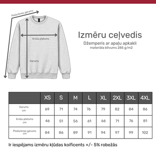 Klasiskais flīsa džemperis | Bordo