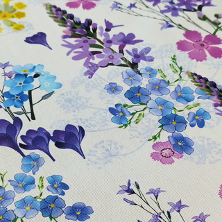 Cotton Table Runner «Summer Waltz»