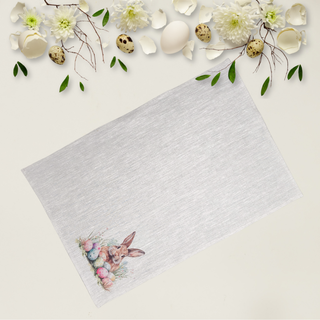 Lina dvielis - galda dekors | Lieldienu zaķis