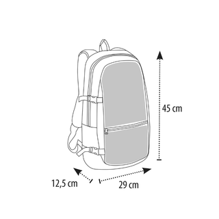 Pilsētas mugursoma | Pelēka